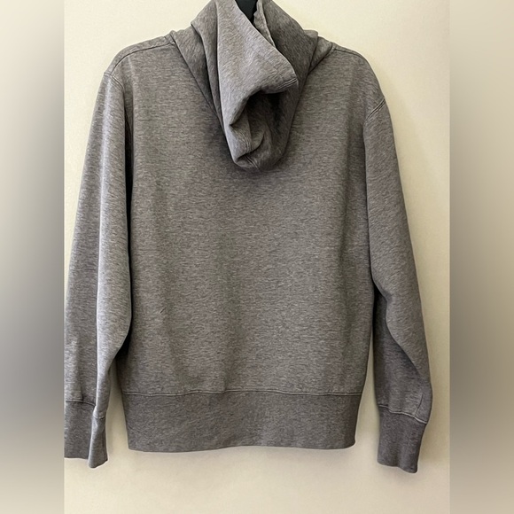 ACTIVE Men’s Gray/White Active Logo Hoodie Sweatshirt. Pocket In Front. Size M - Picture 2 of 8
